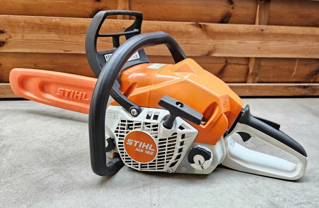 Tronçonneuse MS182 vendue d'occasion chez Beghin motoculture